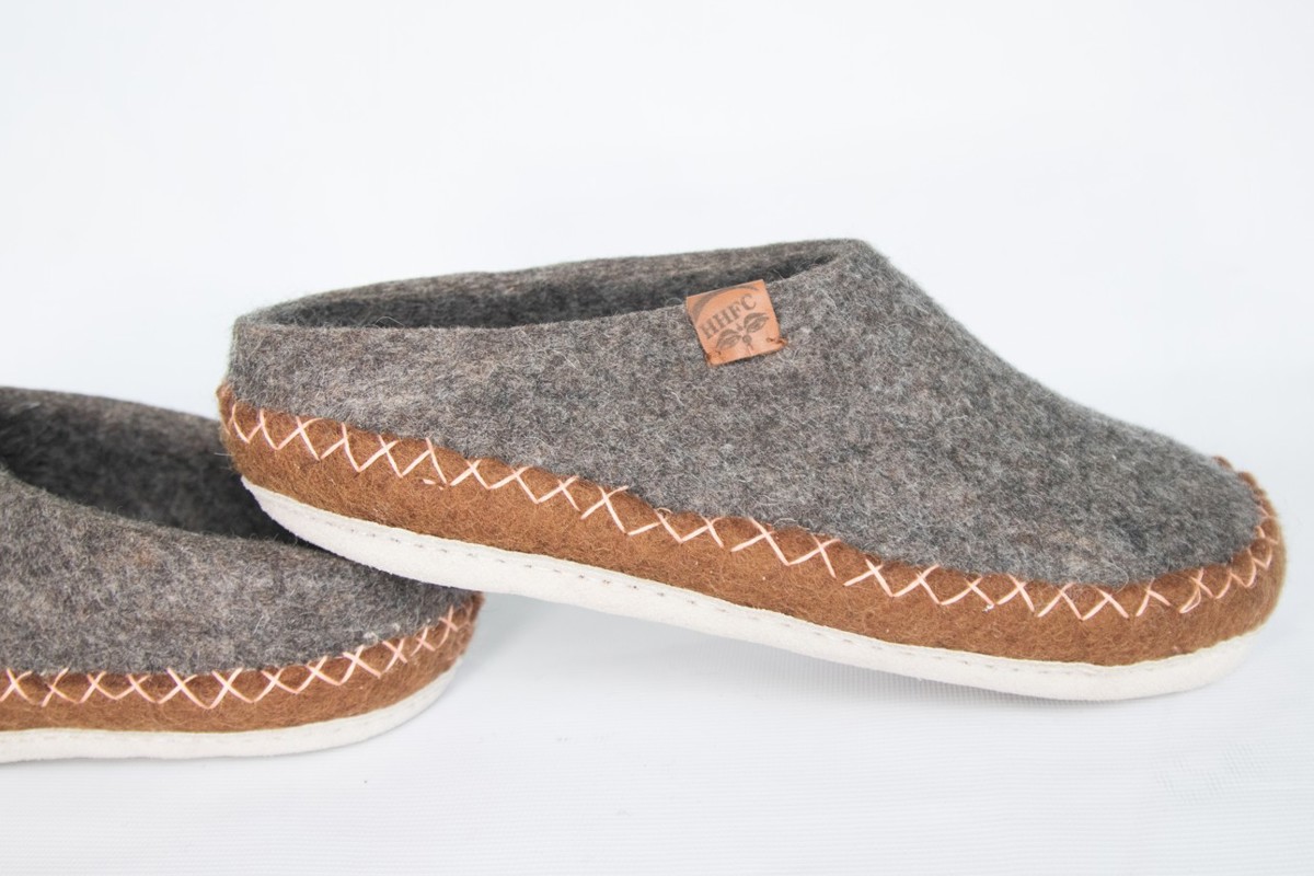 Unique Design Shoes Felt Products from Nepal